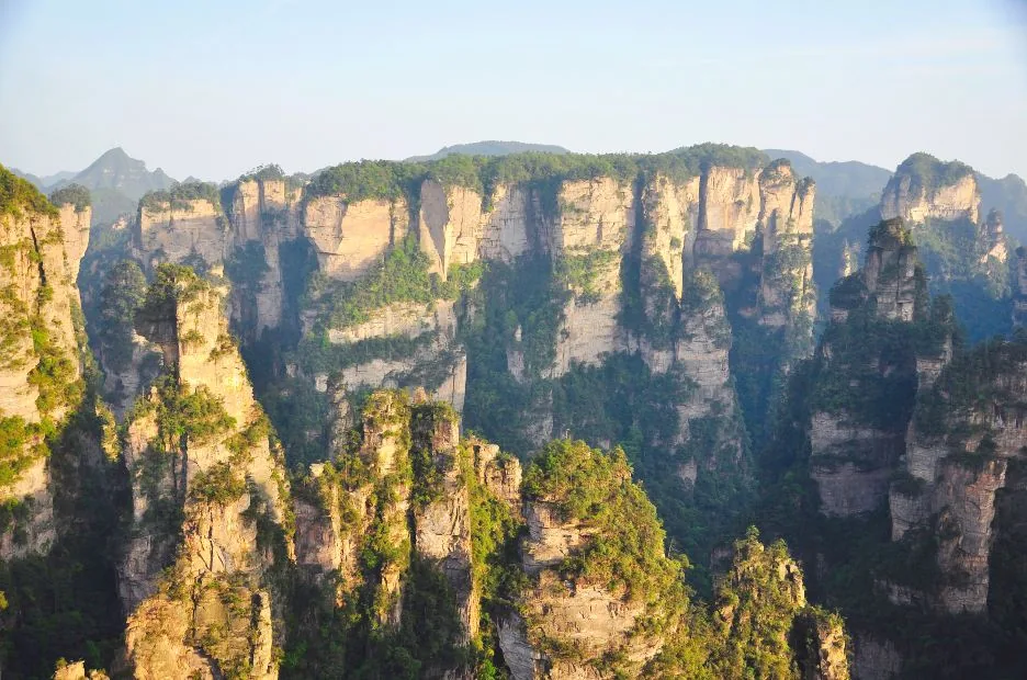 Zhangjiajie: Peaks & Glass Bridge travel view
